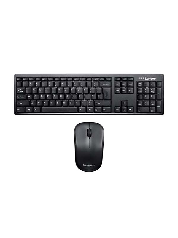LENOVO 100 Wireless Keyboard & Mouse Combo (English) GX30L66303